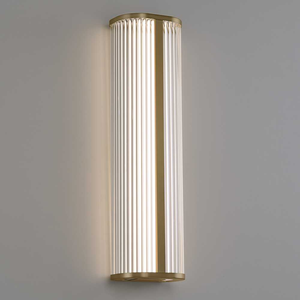 18W LED sieninis šviestuvas DIVA, sendinto aukso sp., 2700/3000K, dimeriuojamas, IP44, A3990172ODT