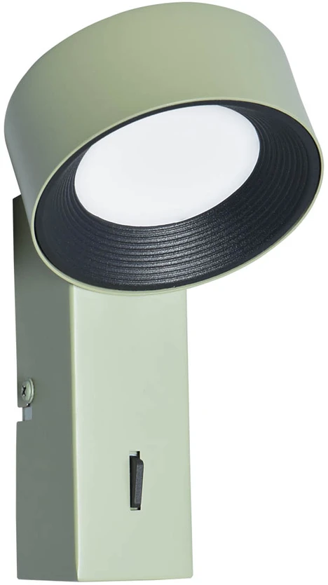 1,8W LED sieninis šviestuvas OTAL, žalias, 4000K
