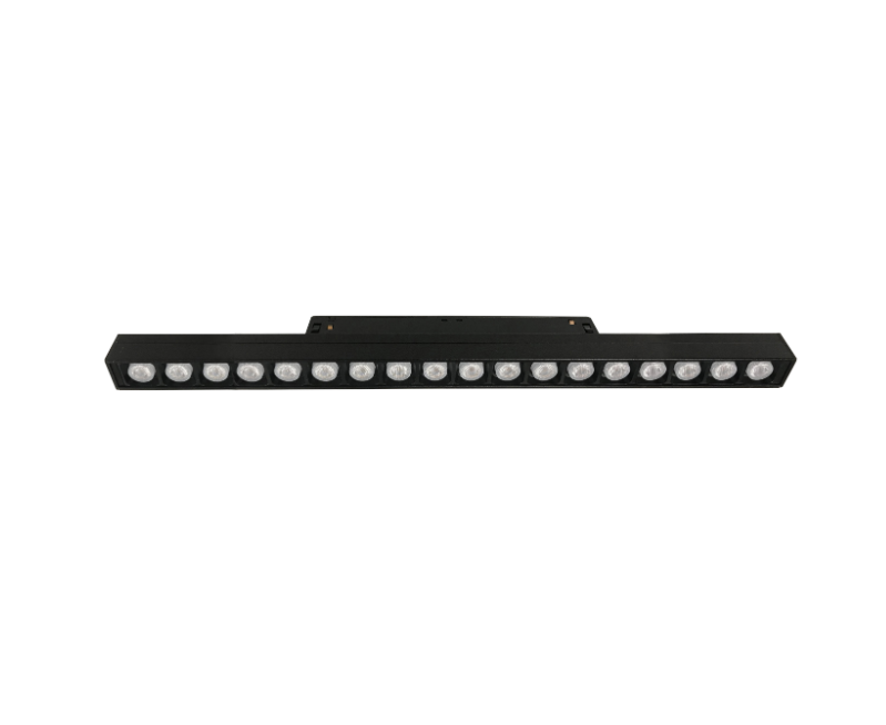 21W LED šviestuvas į magnetines sistemas VIOKEF MAGNETIC, juodas, 3000K, dimeriuojamas, 4244403
