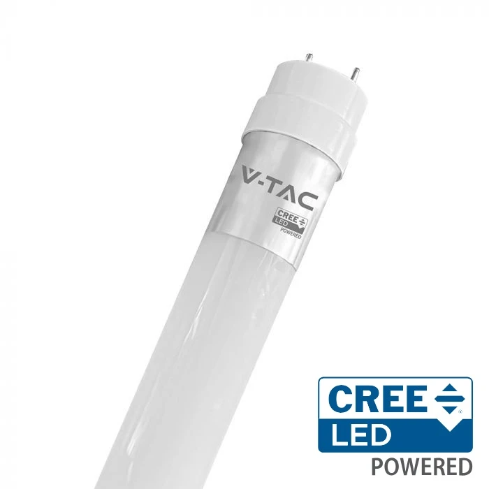 V-tac 18W LED T8 lempa, 120cm, G13, 3000K, CREE LED chip