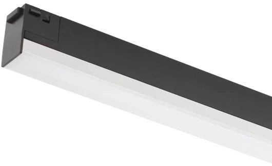 19,2W LED šviestuvas į magnetinius bėgelius XCLICK M, juodas, 3000K, DALI, 30cm
