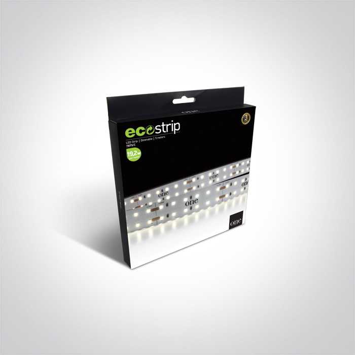 19,2W/m lanksti LED juosta, 240LED/m, 3000K, IP20, karpoma kas 5cm, 5m ritė, 7875/W