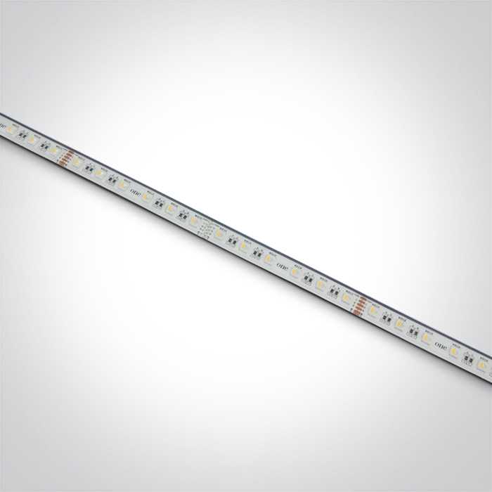 19,2W/m lanksti LED juosta, 60LED/m, RGB+3000K, IP68, karpoma kas 10cm, 5m ritė, 7830W/RGBW