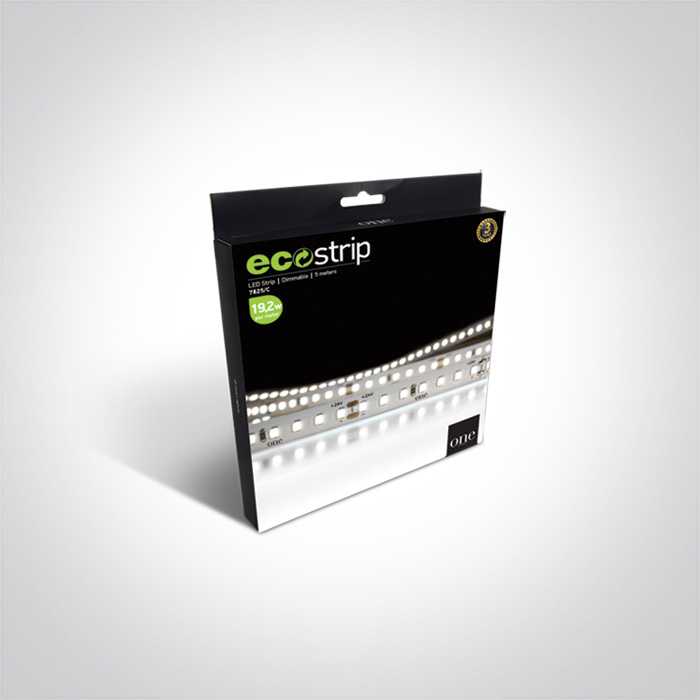 19,2W/m LED juosta, 2700K, 5m ritė, 7825/EW