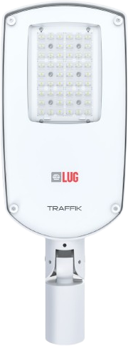 19W gatvės šviestuvas TRAFFIK R LED, pilkas, 4000K, IP66, O28, DALI