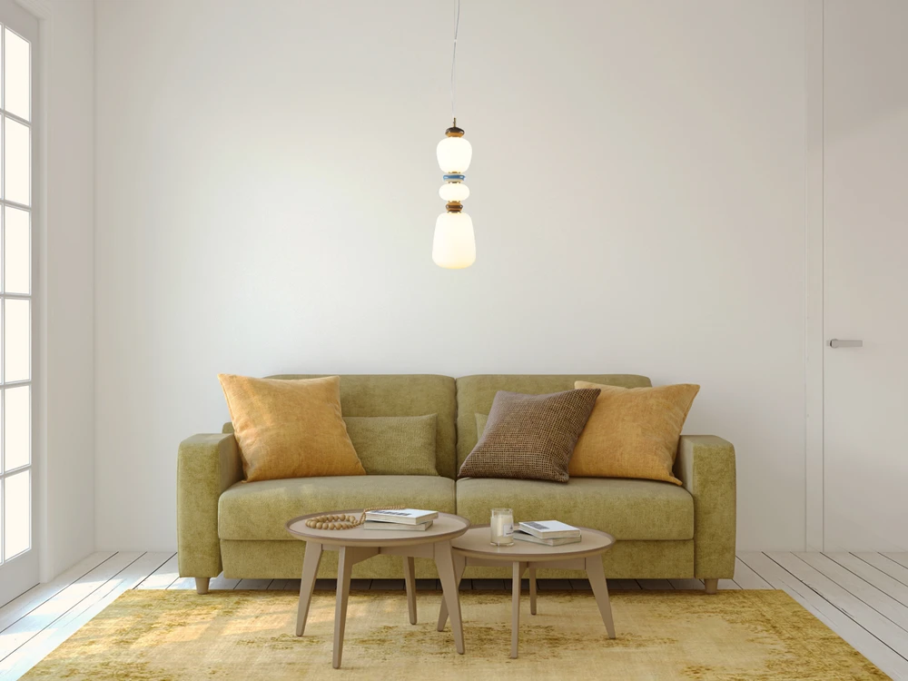 19W LED pakabinamas šviestuvas EVANS, aukso/baltos sp., 3000K