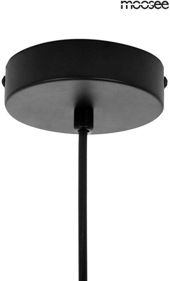 19W LED pakabinamas šviestuvas SPINNER 26, juodas, 3000K