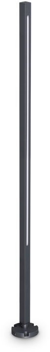 19W LED pastatomas lauko šviestuvas JEDI, antracito sp., 3000K, IP65, 306797
