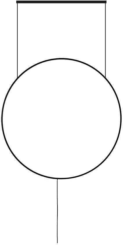 19W LED sieninis šviestuvas SHADOW, juodas, 3000K, 4250500