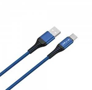V-tac 1m type-c USB laidas, mėlynas