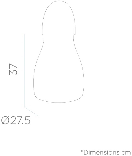 1W LED įkraunamas šviestuvas KURBY 38, baltas, 3000/6500K/RGB, IP65, su USB jungtimi, dimeriuojamas