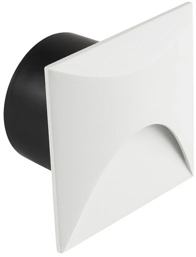 1W LED įleidžiamas į žemę šviestuvas, baltos sp., 6400K, IP67