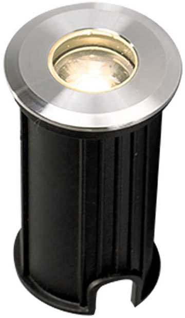 1W LED įleidžiamas į žemę šviestuvas LOTUS, sidabro sp., 3000K, 4186700