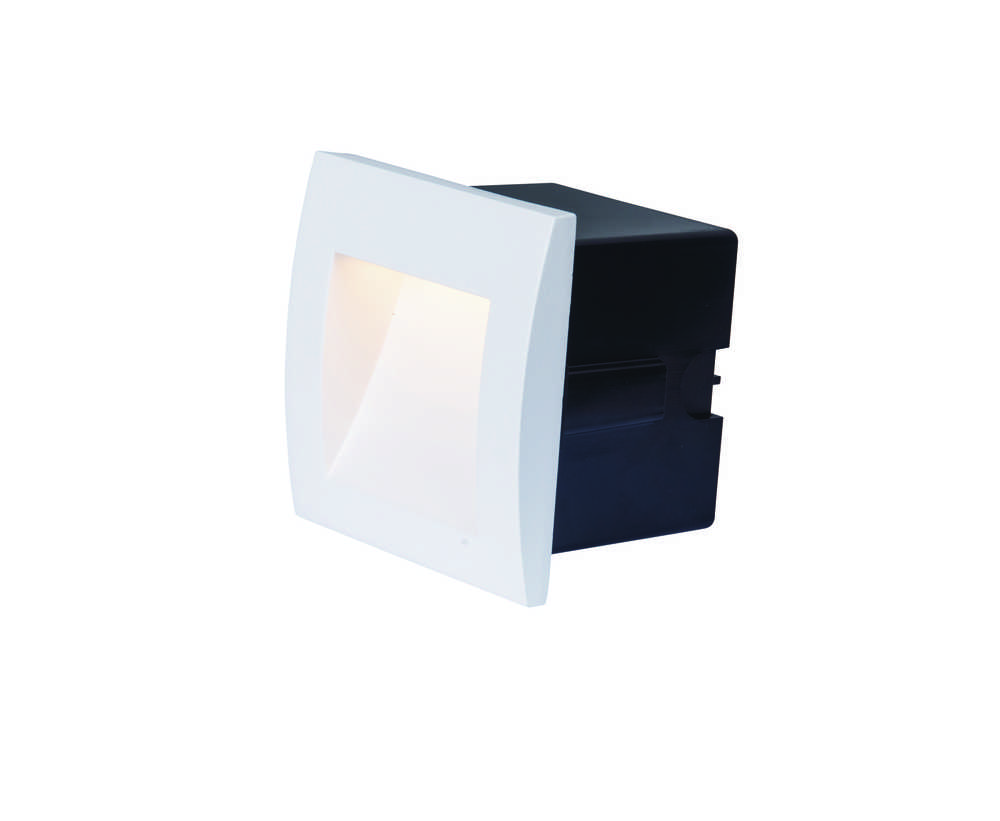 1W LED įleidžiamas lauko šviestuvas, baltas, 3000K, E246-W