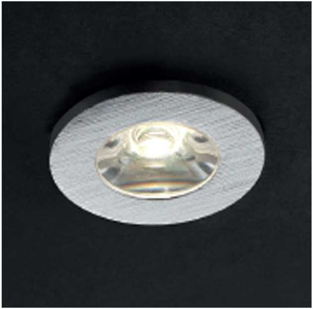 1W LED įleidžiamas šviestuvas MT 117 LED, aliuminio sp., 4000K