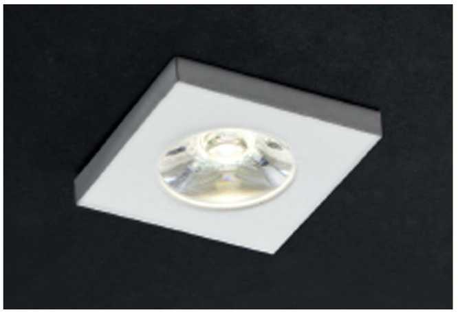 1W LED įleidžiamas šviestuvas MT 118 LED, baltas, 4000K