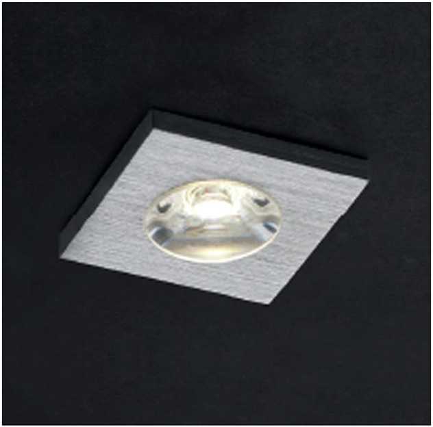 1W LED įleidžiamas šviestuvas MT 118 LED, baltas, 4000K
