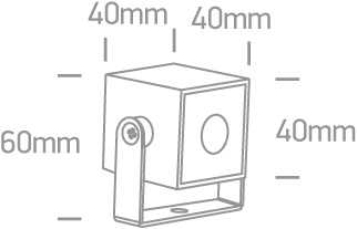 1W LED lauko šviestuvas, antracito sp., 3000K, 7052B/AN/W
