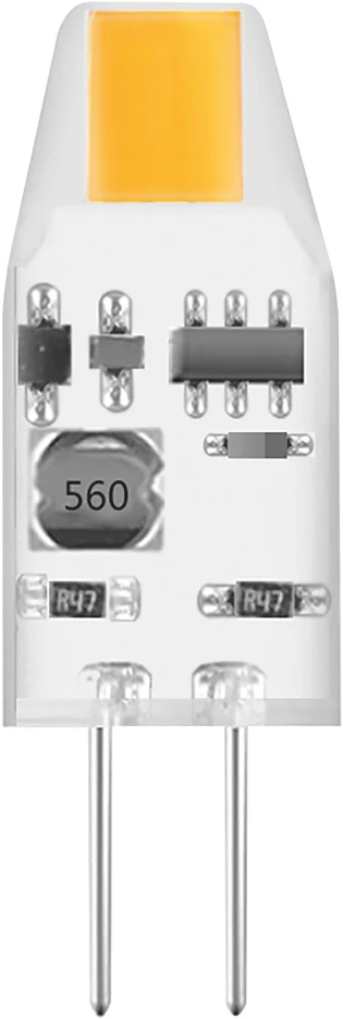 Ledvance 1W LED lemputė VALUE SPECIAL PIN MICRO, G4, skaidri, 2700K, 260°
