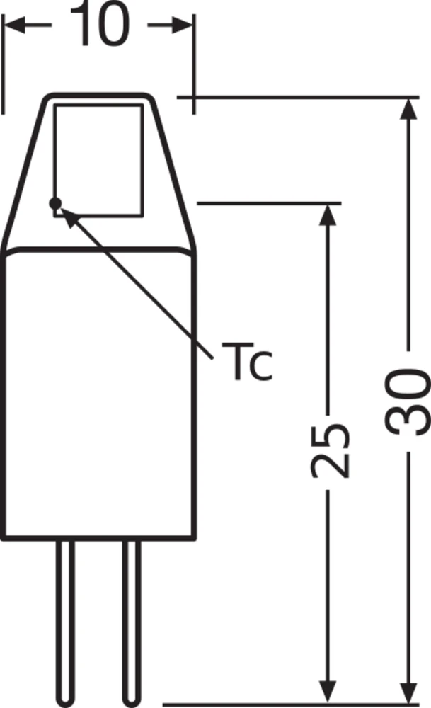 Ledvance 1W LED lemputė VALUE SPECIAL PIN MICRO, G4, skaidri, 2700K, 260°