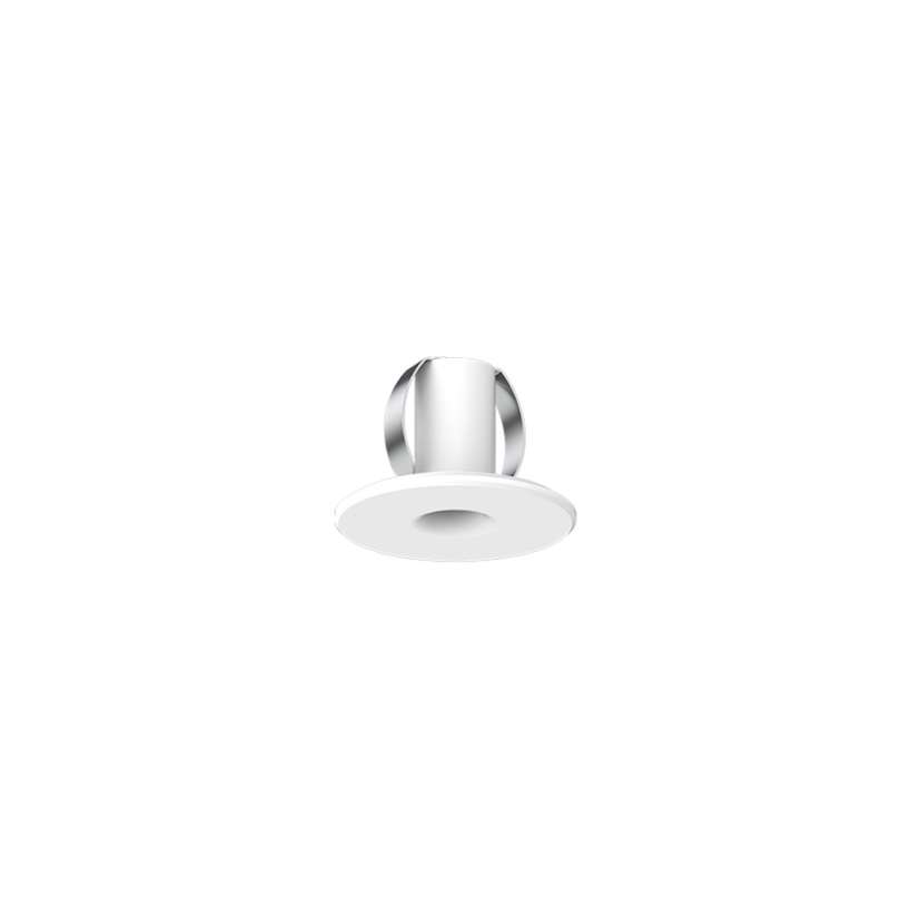 1x2W LED įleidžiamas šviestuvas, baltas, 3000K, IP44, S169