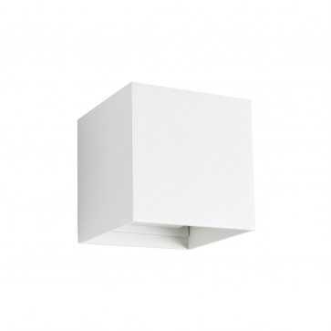 Sieninis šviestuvas 2 x 6W LED sieninis lauko šviestuvas VARY, baltas, 4000K, IP54, 90175