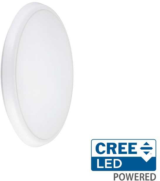 Lubinis šviestuvas 20/25/30/35/40W LED paviršinis šviestuvas, baltas, 2700K–6500K, su mikrobangų judesio davikliu, CREE LED chip