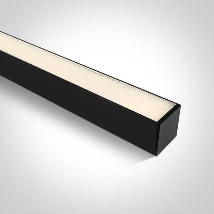 20-40W LED linijinės sistemos šviestuvas, juodas, 3000/4000/5000K, 38160A/B/V