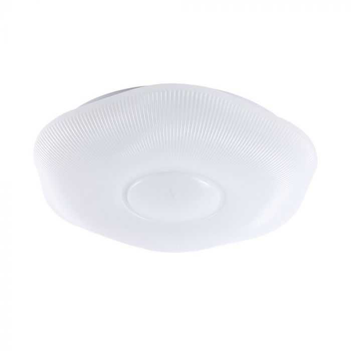 Lubinis šviestuvas V-tac 20/40W LED paviršinis šviestuvas, baltas, 3000/4000/6500K, dimeriuojamas, PLUM BLOSSOM dangtelis