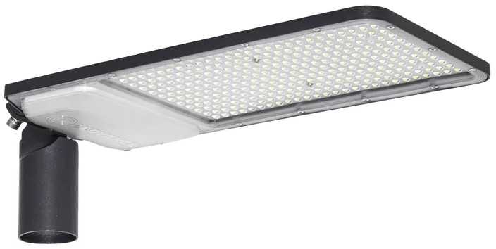 200W LED gatvės šviestuvas URBAN AREA, pilkas, 4000K, 155°x80°