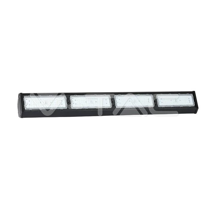 200W LED linijinis sandėlio šviestuvas, juodas, 6500K, SAMSUNG LED Chip