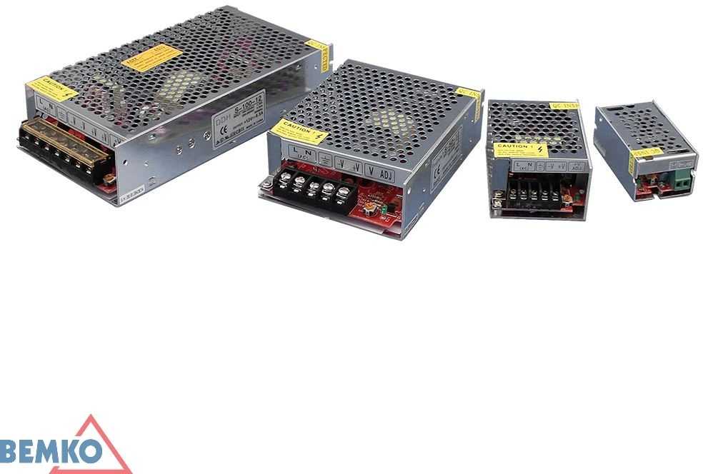200W LED maitinimo šaltinis, 12V, IP20