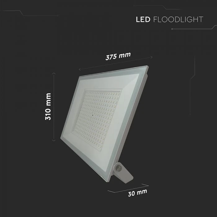 V-tac 200W LED prožektorius, baltas, 4000K