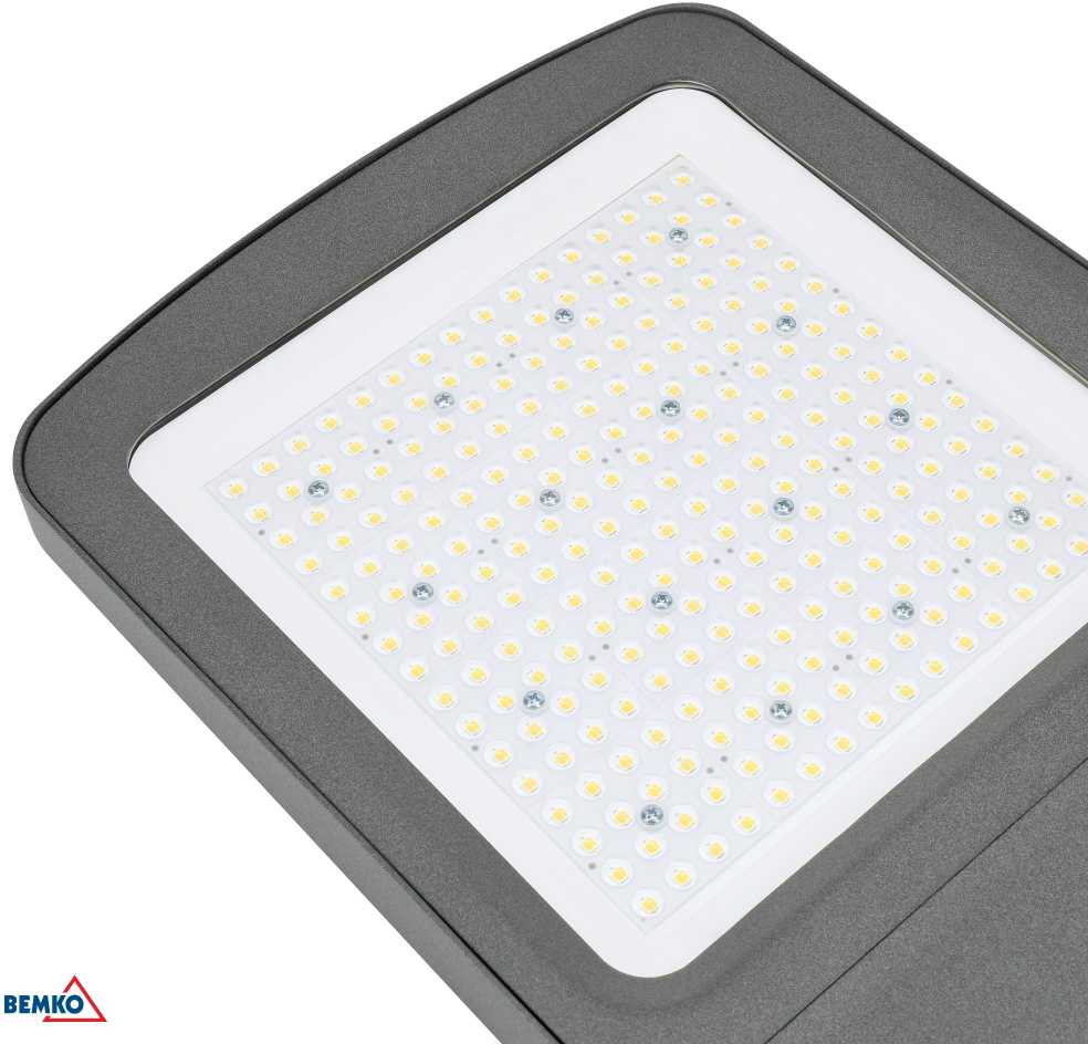 200W LED prožektorius CAMPUS, pilkas, 3000K, IP66