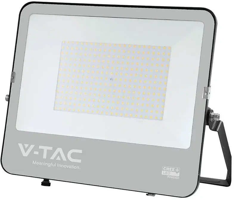 200W LED prožektorius, juodu korpusu, 6500K, CREE LED chip