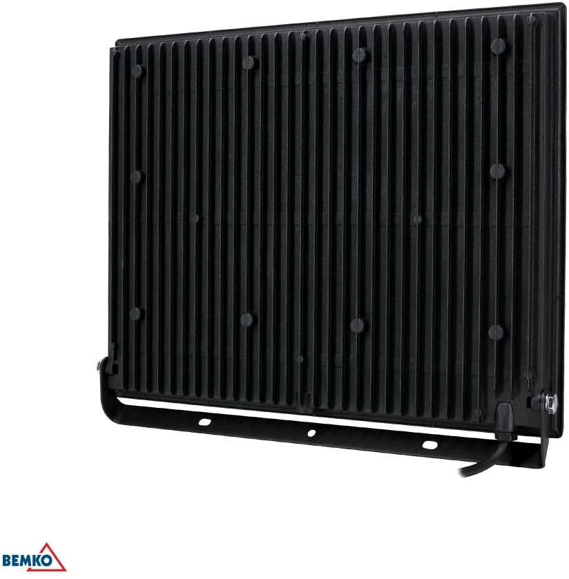 Kafler 200W LED prožektorius KASTEL, juodas, 4000K, IP65