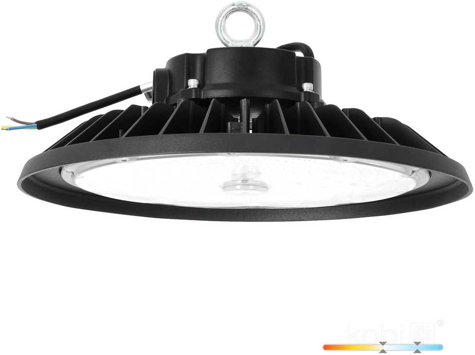 200W LED UFO šviestuvas RIO, juodas, 4000/5000K, IP66