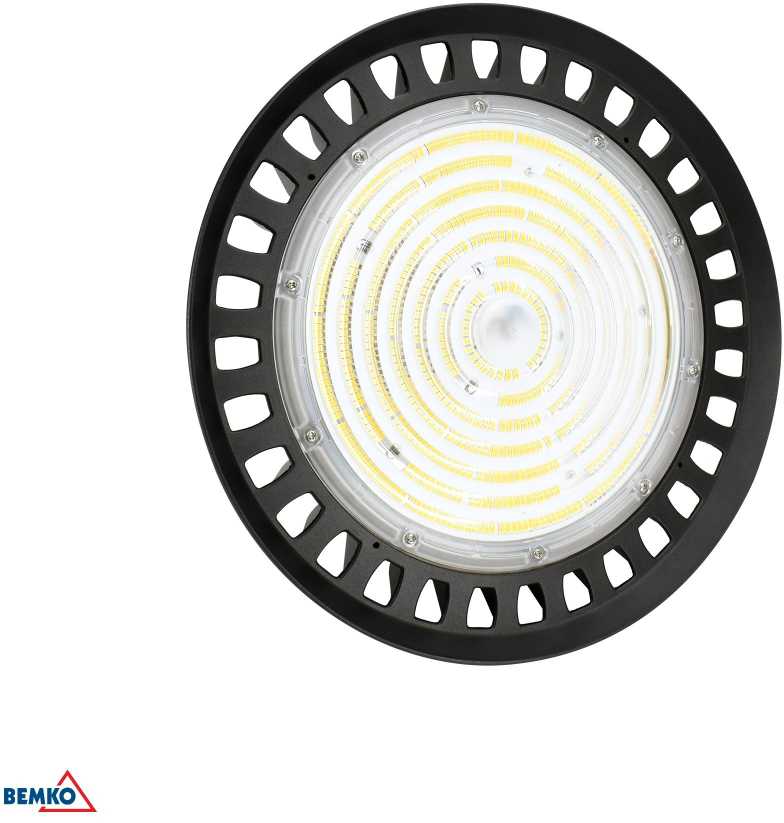 Luxmena 200W LED UFO šviestuvas ULTRAS, juodai pilkos sp., 4000K, IP65