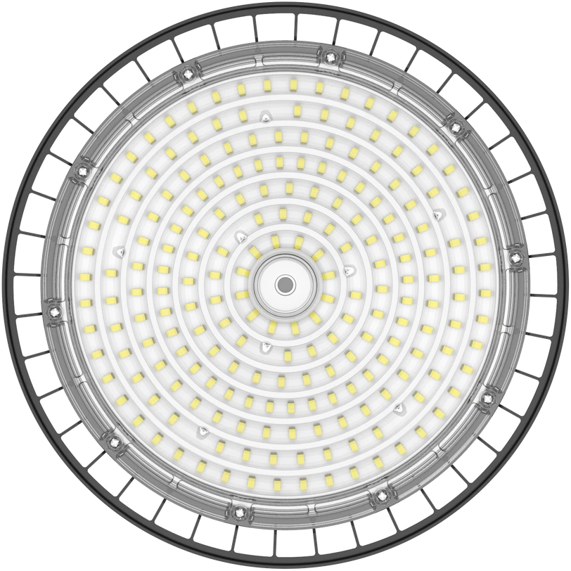 Bemko 200W LED UFO šviestuvas VOYAGER, juodas, 4000K, IP65, 120°