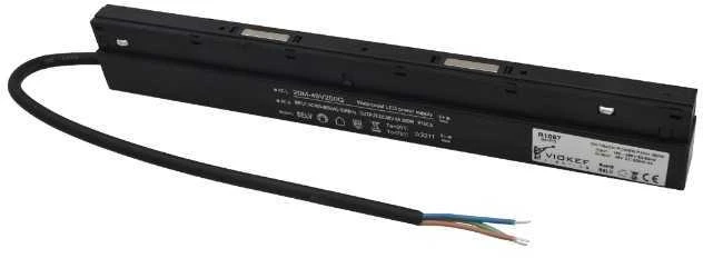 200W maitinimo šaltinis magnetinėms sistemoms VIOKEF MAGNETIC, 48V, juodas, R1097