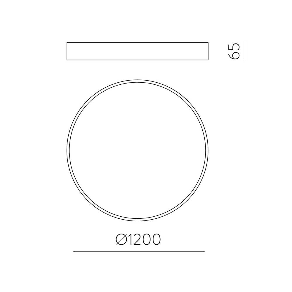 204W LED lubinis šviestuvas LONDON, baltas, 2700/3000/4000K, dimeriuojamas, P3760672BDP
