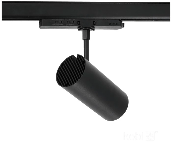20W akcentinis šviestuvas į 3 fazių bėgelius LED NEXTRACK CORE, juodas, 3000/4000/5000K, 36°