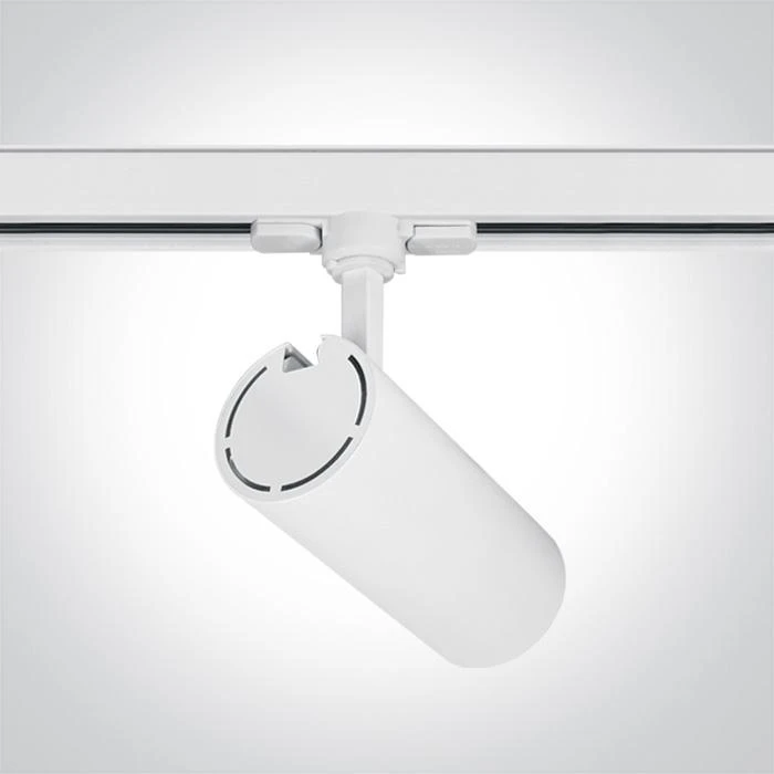 Lubinis šviestuvas 20W LED šviestuvas į bėgelius, baltas, 3000K, 65642BT/W/W