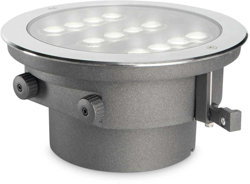 20W įleidžiamas lauko šviestuvas TAURUS PT, plieno sp., 3000K, 277035