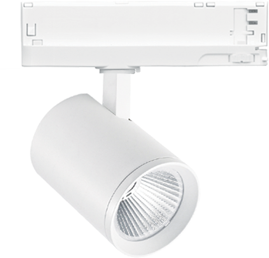 20W LED akcentinis šviestuvas į 3 fazių bėgelius, baltas, 2700/3000/4000K, S232