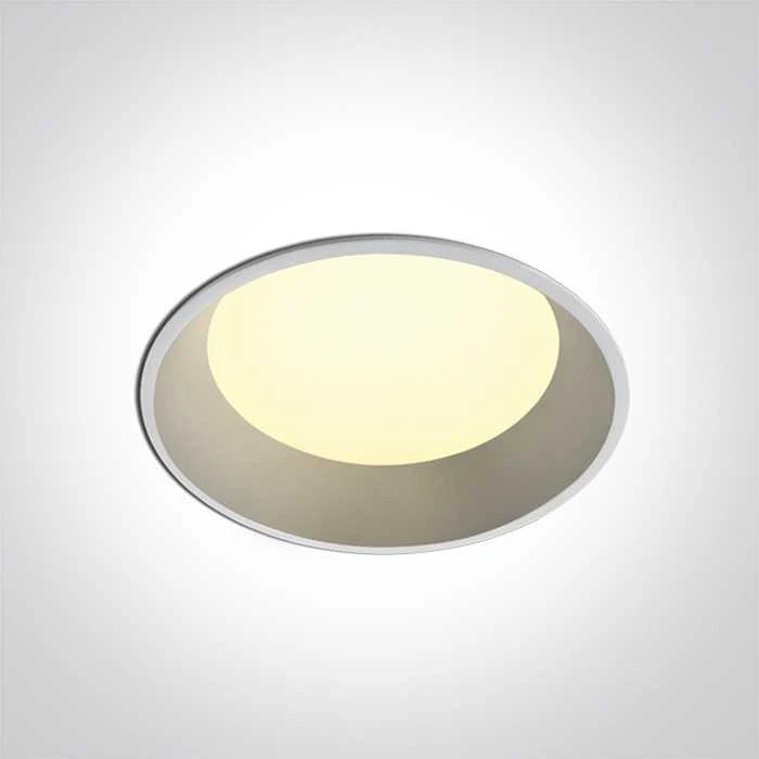 20W LED įleidžiamas šviestuvas, baltas, 3000/4000/5000K, IP65, 10120FD/W/V