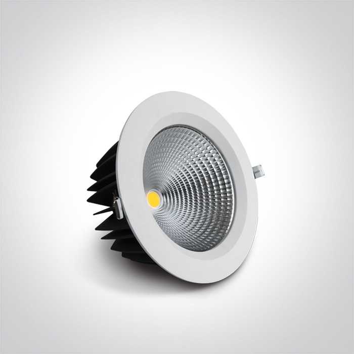 20W LED įleidžiamas šviestuvas, baltas, 4000K, 10120CA/W/C