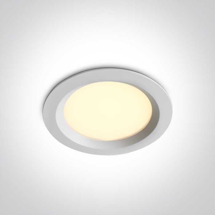 20W LED įleidžiamas šviestuvas, baltas, 3000/4000/5000K, IP54, 10120BX/W/V