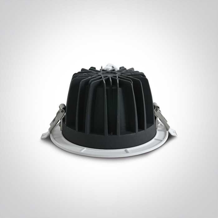 20W LED įleidžiamas šviestuvas, baltas, 4000K, 10120CA/W/C