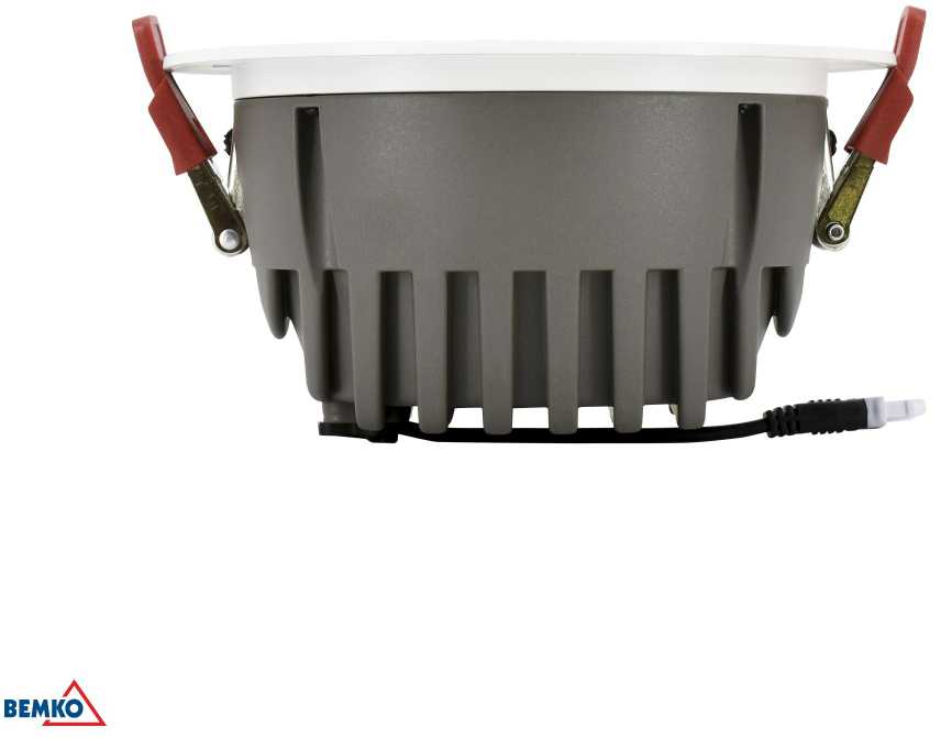 Bemko 20W LED įleidžiamas šviestuvas FALED, baltas, 3000K, IP44/IP20